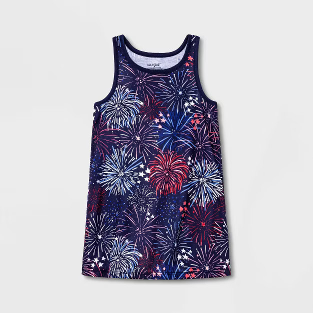 Toddler Girls' Fireworks NightGown - Cat & Jack™ | Target