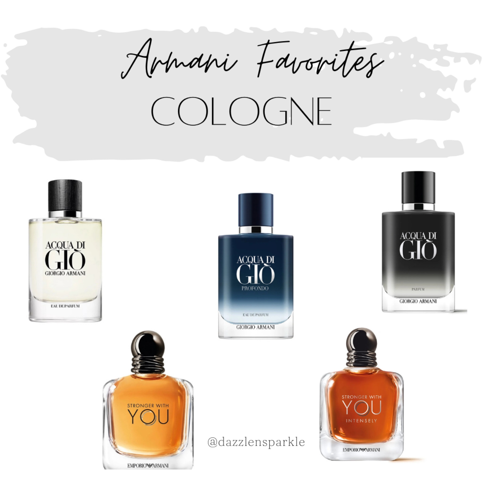 Family favorite! The guys in the family love these Armani Colognes. Makes my life easier! No brainer gift for me to pick 🎁 

#dazzlensparkle #cologne #armani #fragrance 

#LTKGiftGuide #LTKCyberWeek #LTKBeauty