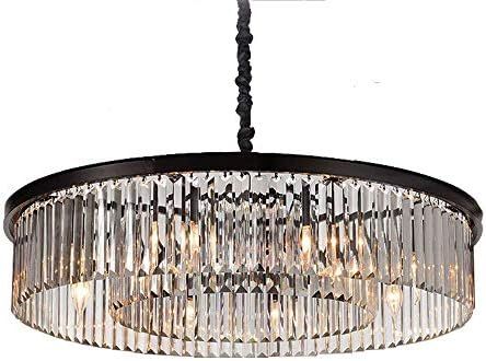 MEEROSEE Crystal Chandeliers Modern Chandelier Island Lighting 8 Lights Raindrop Pendant Ceiling ... | Amazon (US)