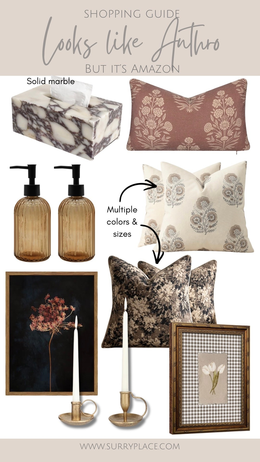 Home decor that looks like Anthropologie but its from amazon

#LTKHome