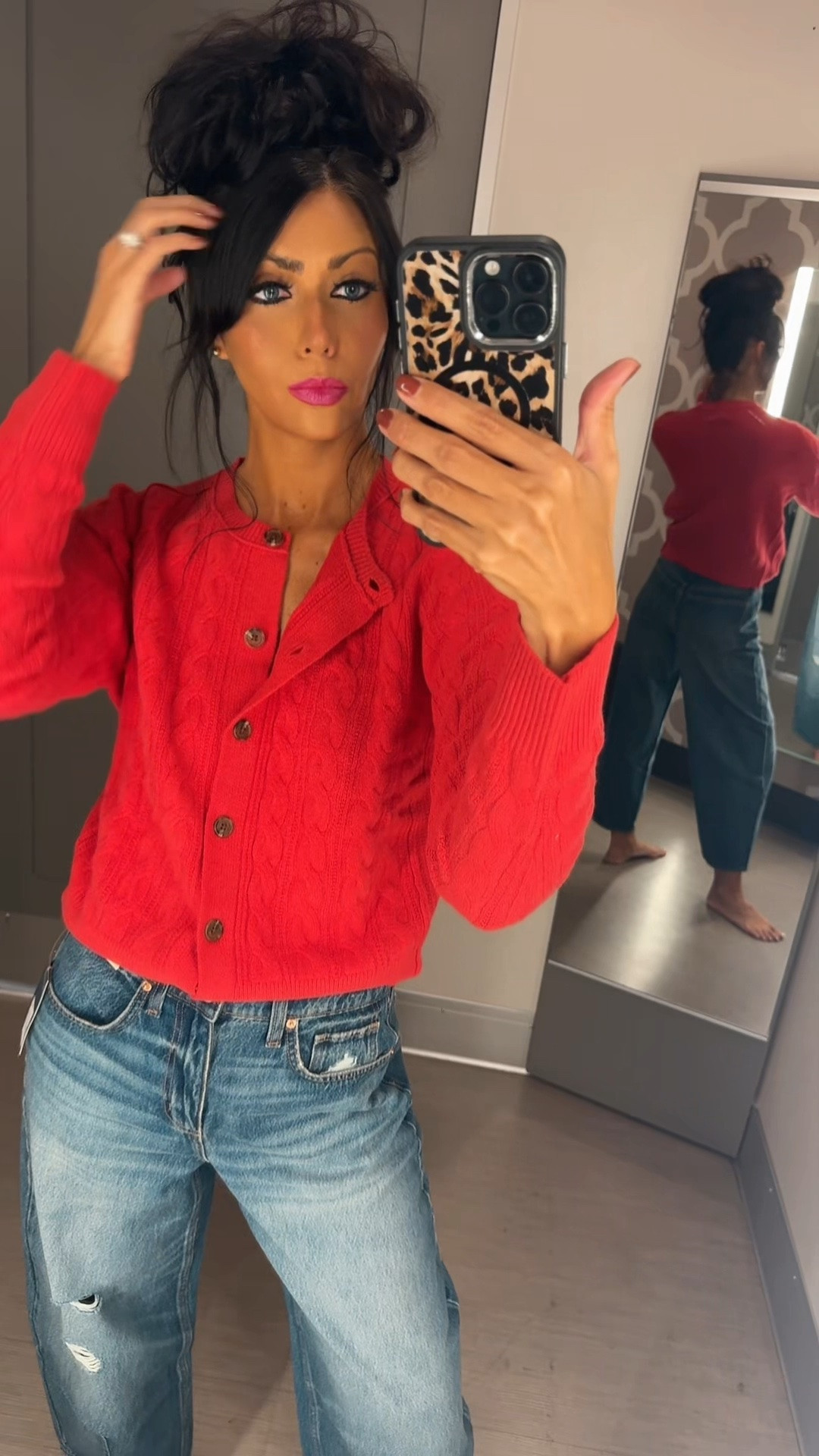 Okay bestie, come Target fall try-on with me because they are making it VERY hard for me to leave with just one thing. 😂 
@Target 

I found so many good fall pieces, and I’m loving all the warm colors, cozy textures, and easy everyday outfits.

This first look is giving effortless fall—something I could literally throw on for school drop-off, running errands, or grabbing coffee.

And can we talk about this next outfit?! I love when Target has pieces that look a little more put together but are still actually comfortable.

I’m also loving the sweaters this season. They’re perfect for that September-to-October weather when you want to look like fall without freezing.

And of course, I had to try a few pieces that you can mix and match because that’s what I’m always looking for—things I can wear multiple ways instead of buying something I’ll only wear once.

So if you’re heading to Target for fall, definitely keep an eye out for these because there are some GOOD finds right now.

#LTKdayinmylife #LTKSeasonal #LTKOver40
