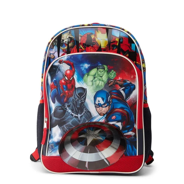 Marvel Universe Avengers Boy's 17" Backpack, Blue - Walmart.com | Walmart (US)