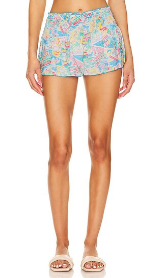 Flutter Away Short in Multi Blue Vacay | Revolve Clothing (Global)