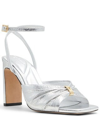 Ted Baker London Tania Metallic Leather Dress Sandals | Dillard's | Dillard's
