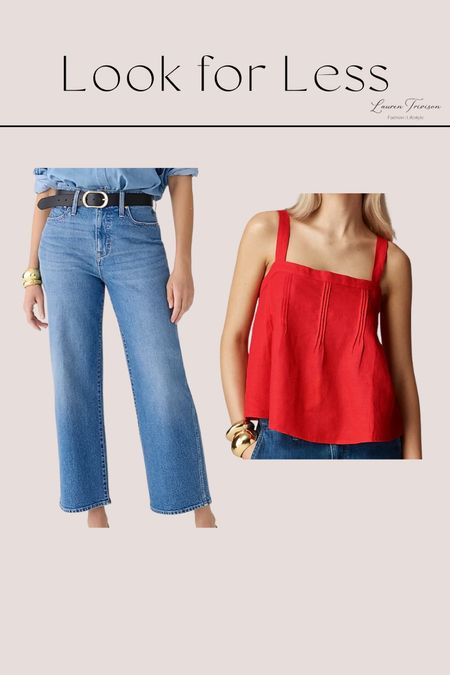 Wide leg jeans and linen tank outfit idea! Featuring the cutest summer finds for summer!

#LTKSaleAlert #LTKFindsUnder100 #LTKStyleTip
