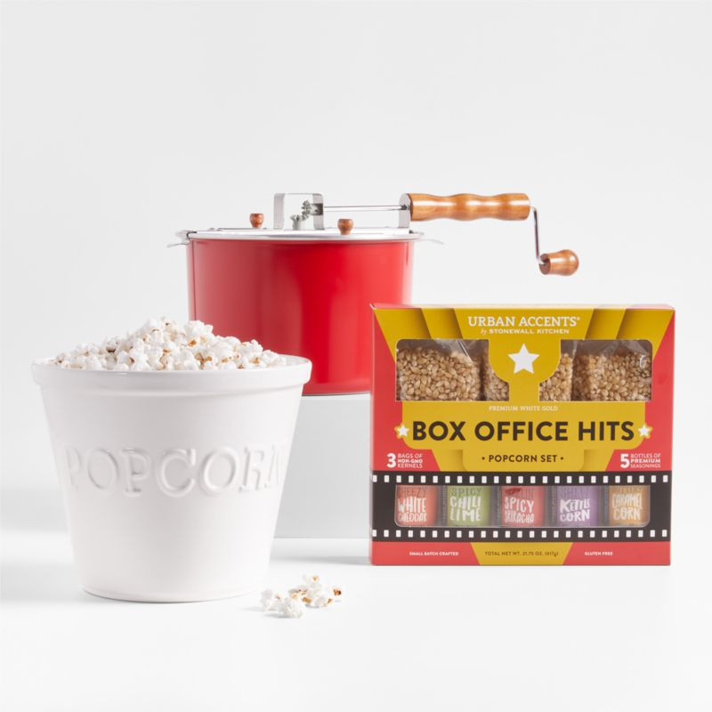 Movie Night Popcorn Gift Bundle | Crate & Barrel | Crate & Barrel