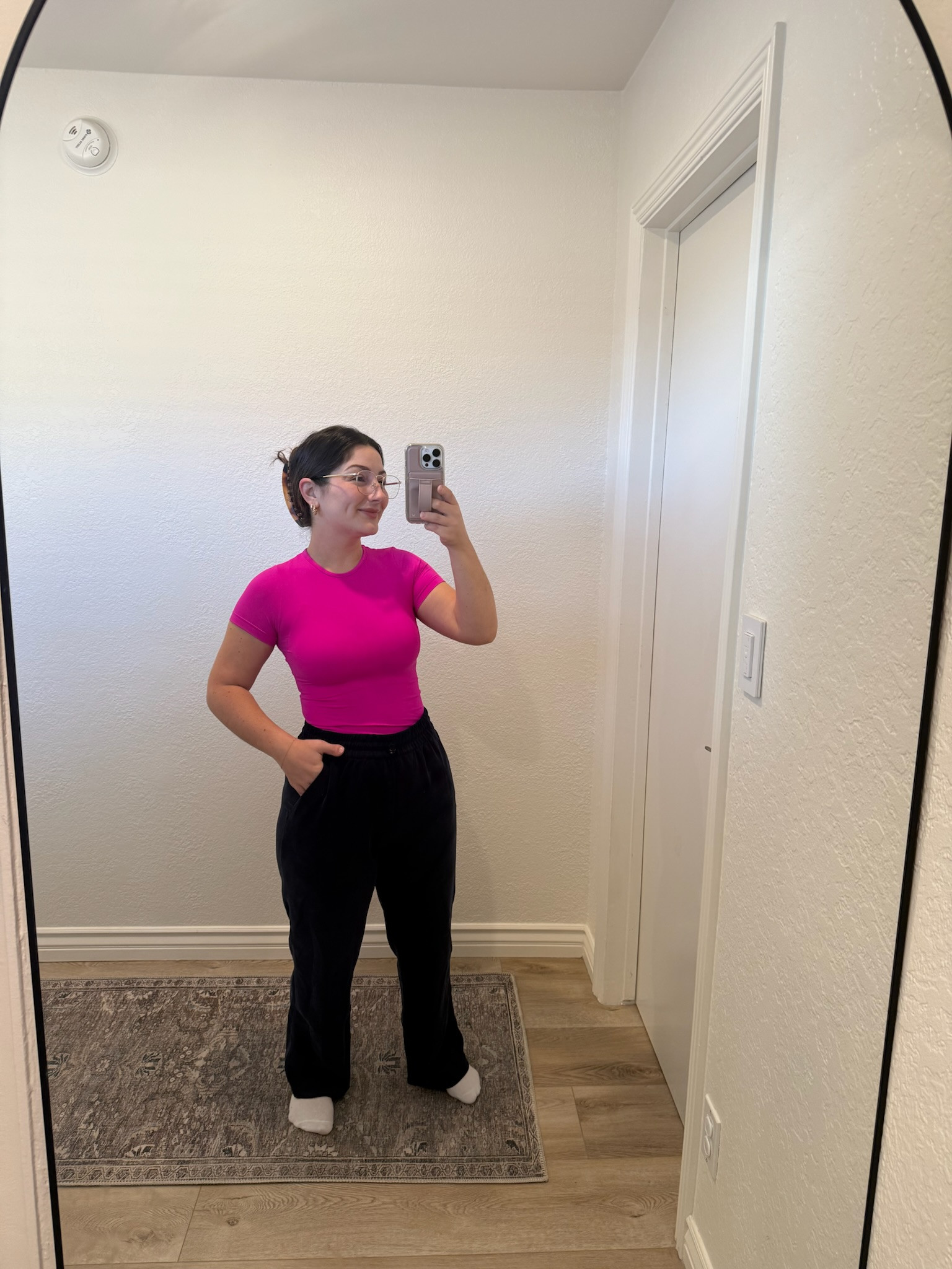 Top size small, Seamless bra size medium, Pants size small petite - Perfect for workouts or lounging! (5'0" 140lbs)

Necklace use code: Mimiltk 

#LTKActive #LTKPetite #LTKootd