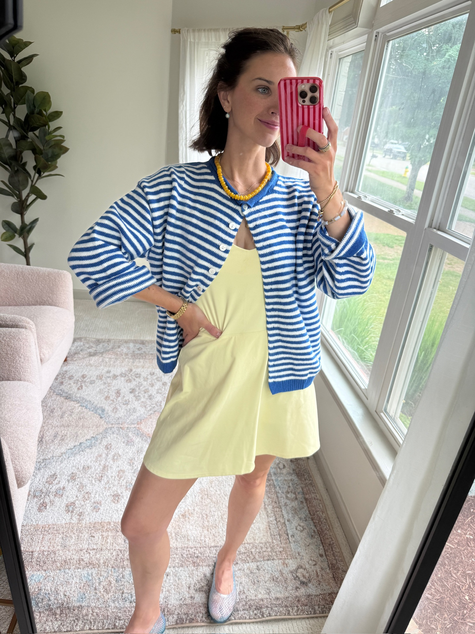 Feeling breezy and comfy in my new striped cardigan!

wearing a size small!

striped cardigan, yellow dress, summer outfit, comfy, beach vibes, hallie ragan 

 #LTKgrwm #LTKootd #LTKSeasonal