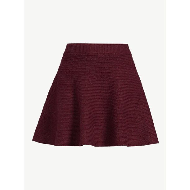 Scoop Women's Sweater Mini Skirt | Walmart (US)