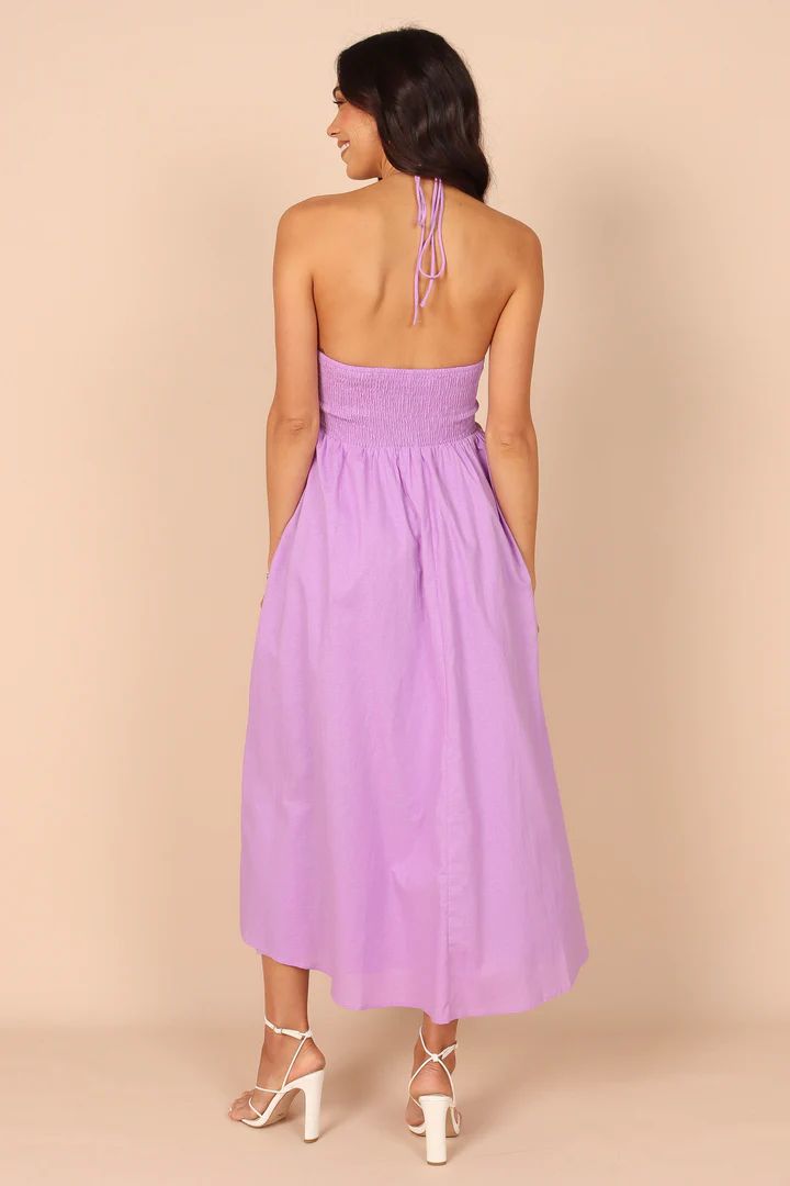 Luminous Cut Out Midi Dress - Lilac | Petal & Pup (US)