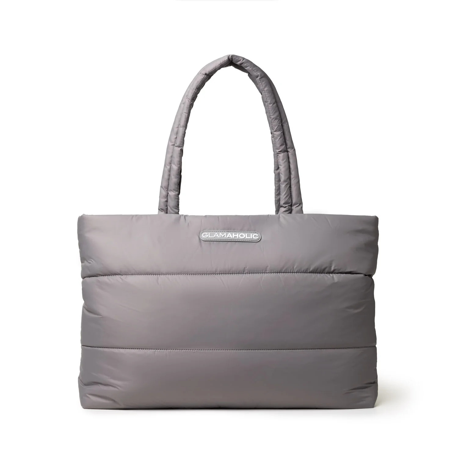 ATHLETIC NYLON TOTES - GRAY | Glam-Aholic Lifestyle