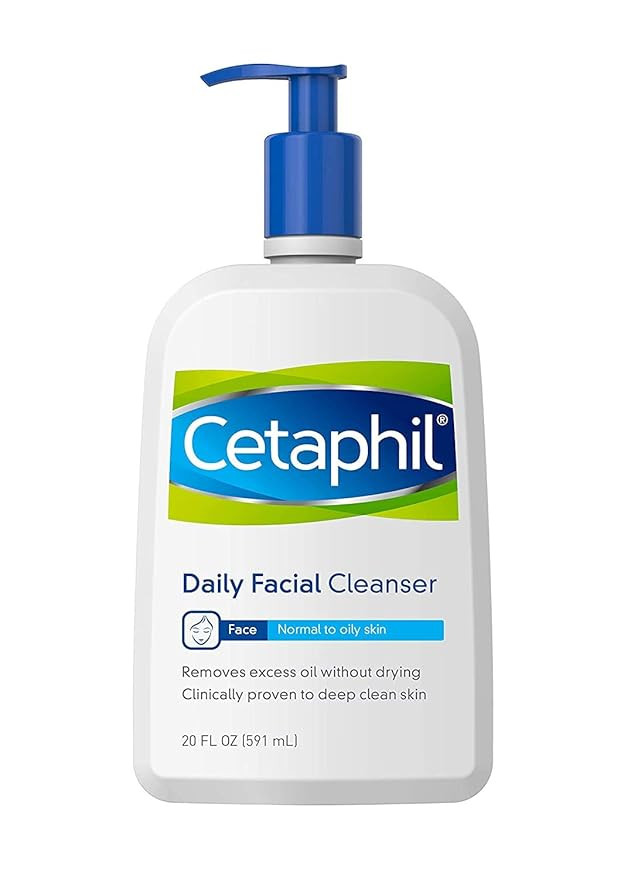 Face Wash by CETAPHIL, Daily Facial Cleanser for Sensitive, Combination to Oily Skin, 20 oz, Gent... | Amazon (US)