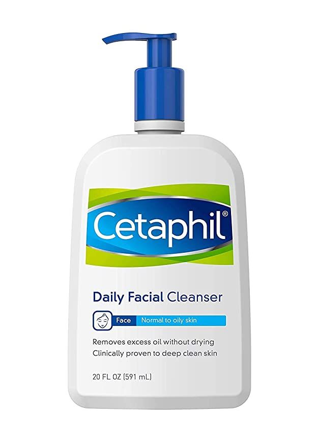 Face Wash by CETAPHIL, Daily Facial Cleanser for Sensitive, Combination to Oily Skin, 20 oz, Gent... | Amazon (US)