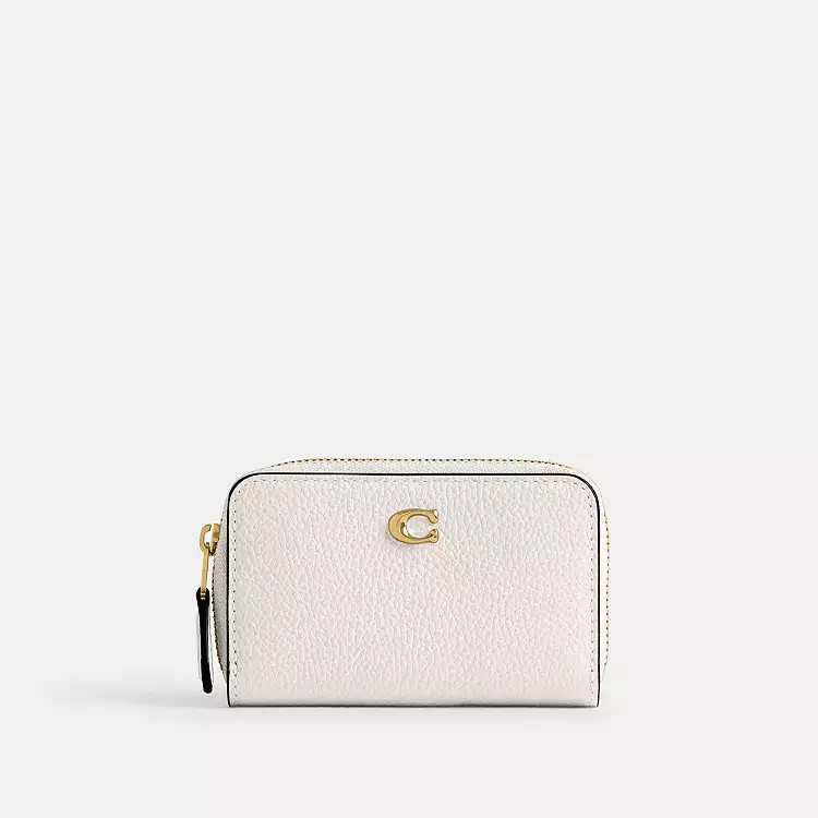 Essential Small Zip Around Card Case | Coach (US)