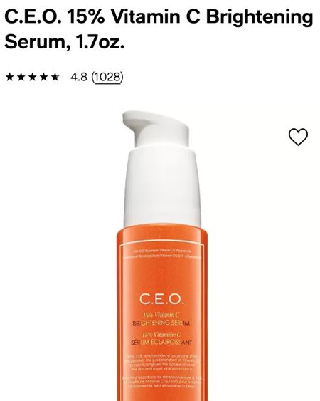 An amazing vitamin c formula! 50% off today only! 

#LTKFind #LTKsalealert #LTKbeauty