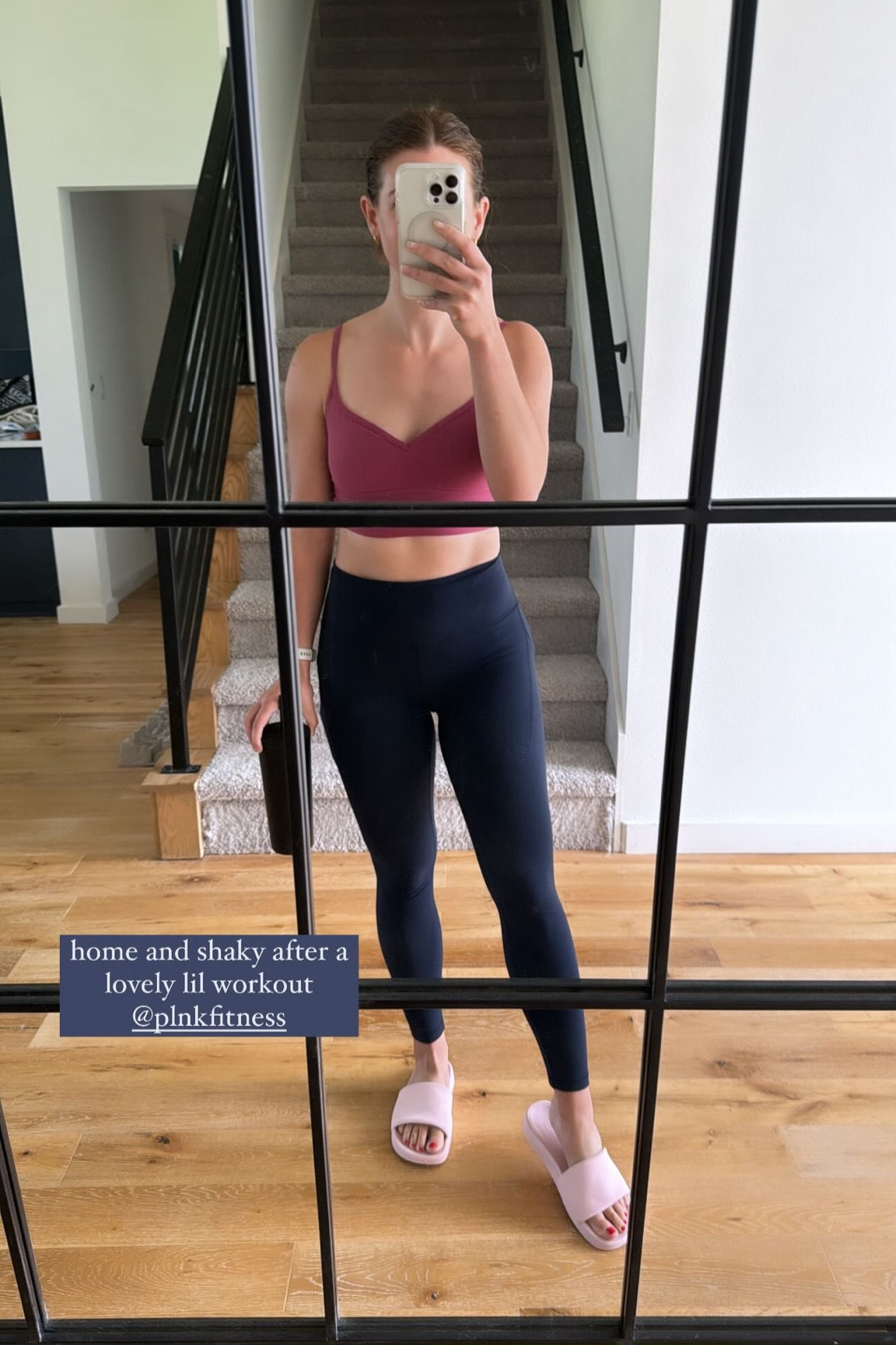 Head to toe Lulu for Lagree this morning!

Top: size 8
Leggings: size 8
Sandals: size 8

#LTKActive #LTKFitness #LTKFindsUnder100