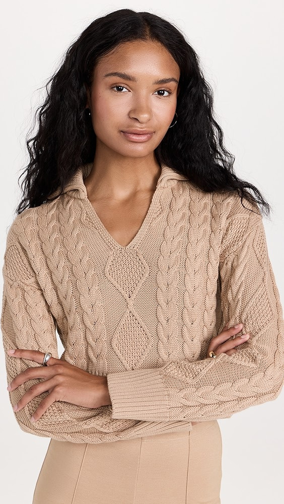 Sablyn Anaya Braided Pullover | Shopbop | Shopbop
