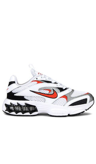 Zoom Air Fire Sneaker in White, Team Orange, Reflect Silver, & Black | Revolve Clothing (Global)