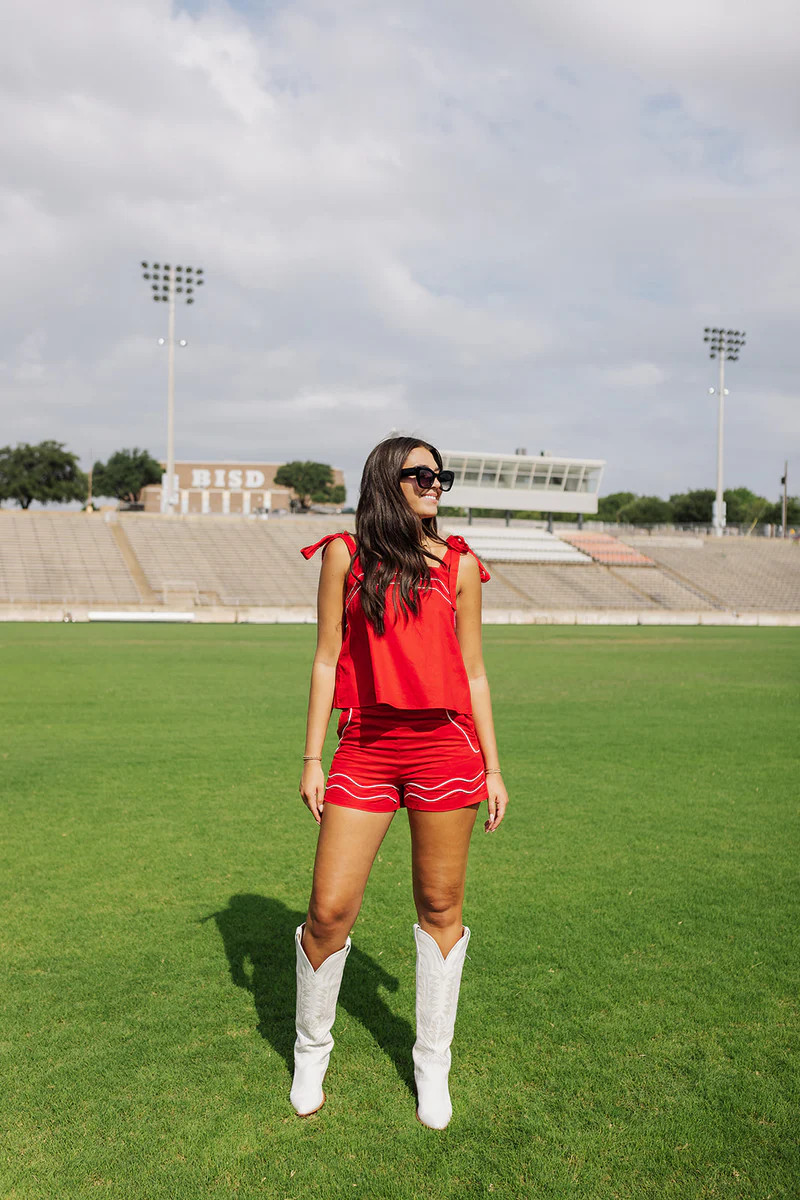 Cheer Me On Top - Red | The Impeccable Pig