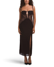 Lace See Through Midi Dress | Midi Dresses | Marshalls | Marshalls