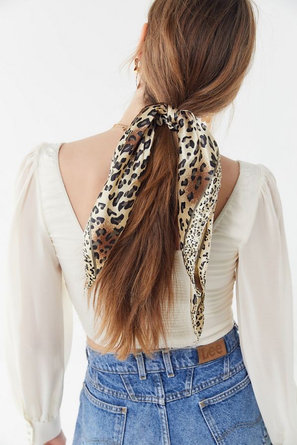 Lana Silk Scarf Scrunchie | Urban Outfitters (US and RoW)
