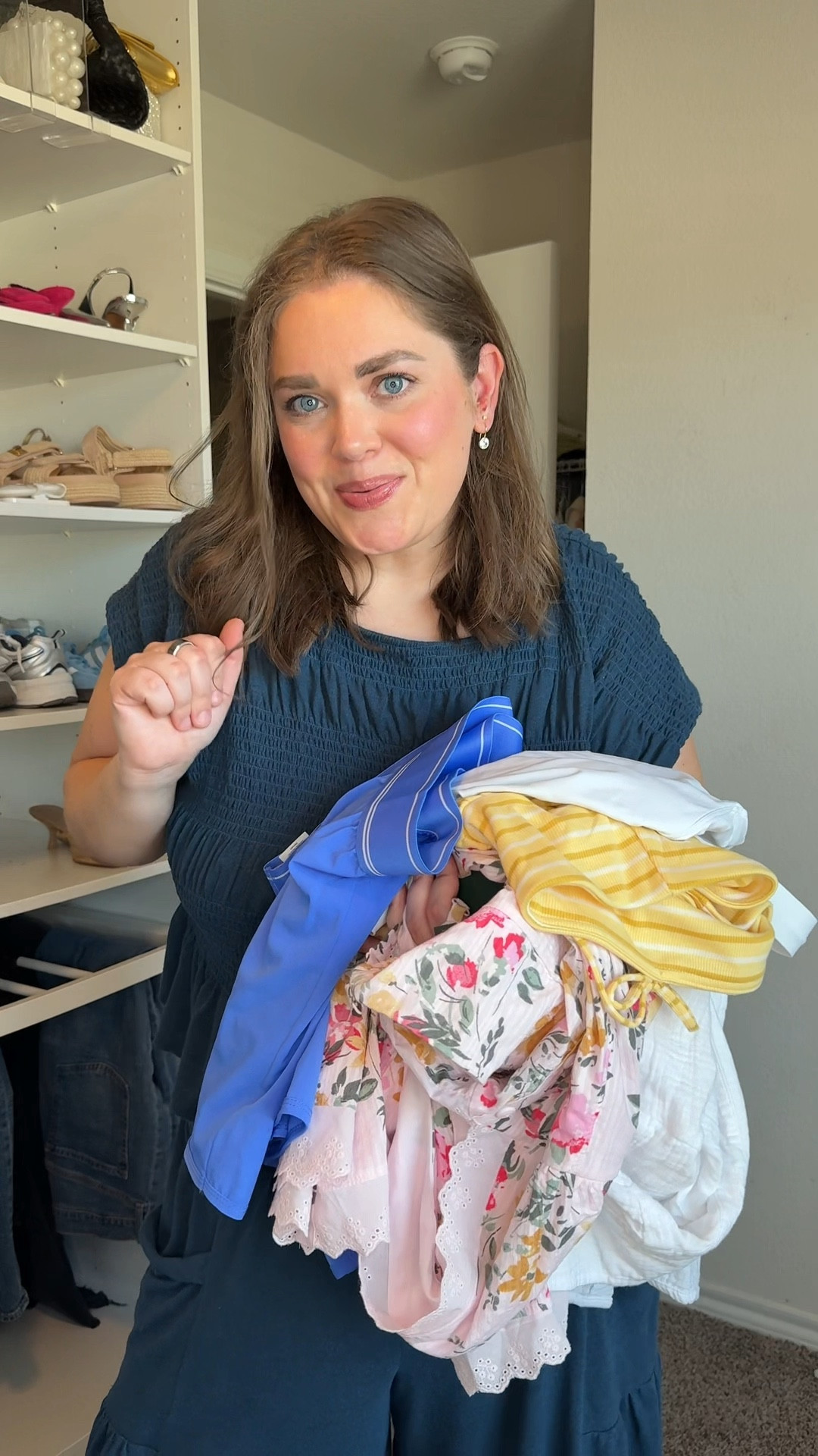 Hot girl spring outfits wearing xxl in floral dress, xxl in skirt but I could size down, xl in tee, and xl in linen shirt and tank. Wearing xxl in skort 

#LTKPlusSize