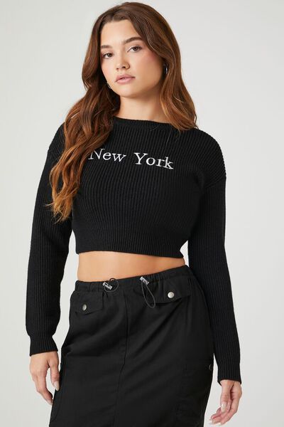 Cropped New York Sweater | Forever 21 (US)