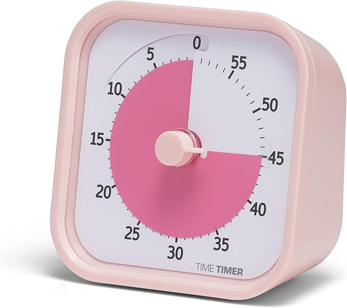 Amazon.com: TIME TIMER Home MOD - 60 Minute Kids Visual Timer Home Edition - for Homeschool Suppl... | Amazon (US)