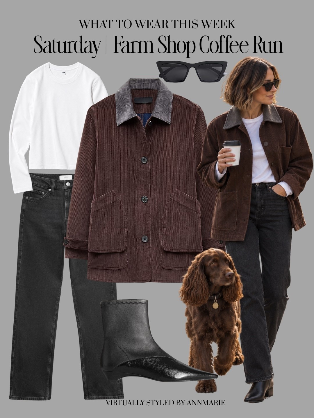 Weekend outfit | Dog walking outfits