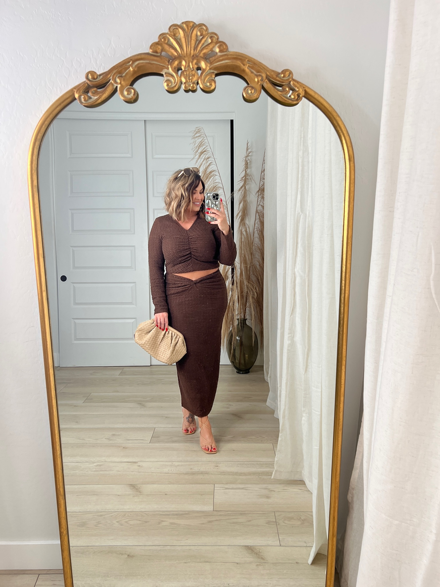 Amazon set size xl I needed a L tho 
Heels older I linked similar 



#LTKsalealert #LTKfindsunder50 #LTKmidsize