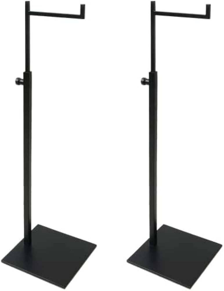 Handbag Display Stand, 2 Pack of Purse Display Rack, Single Hanging Hook Bag Holder Stand, Heavy Dut | Amazon (US)