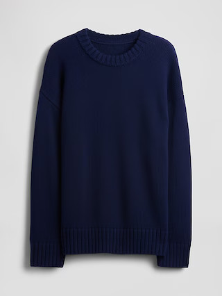 100% Cotton Oversized Sweater | Gap (US)