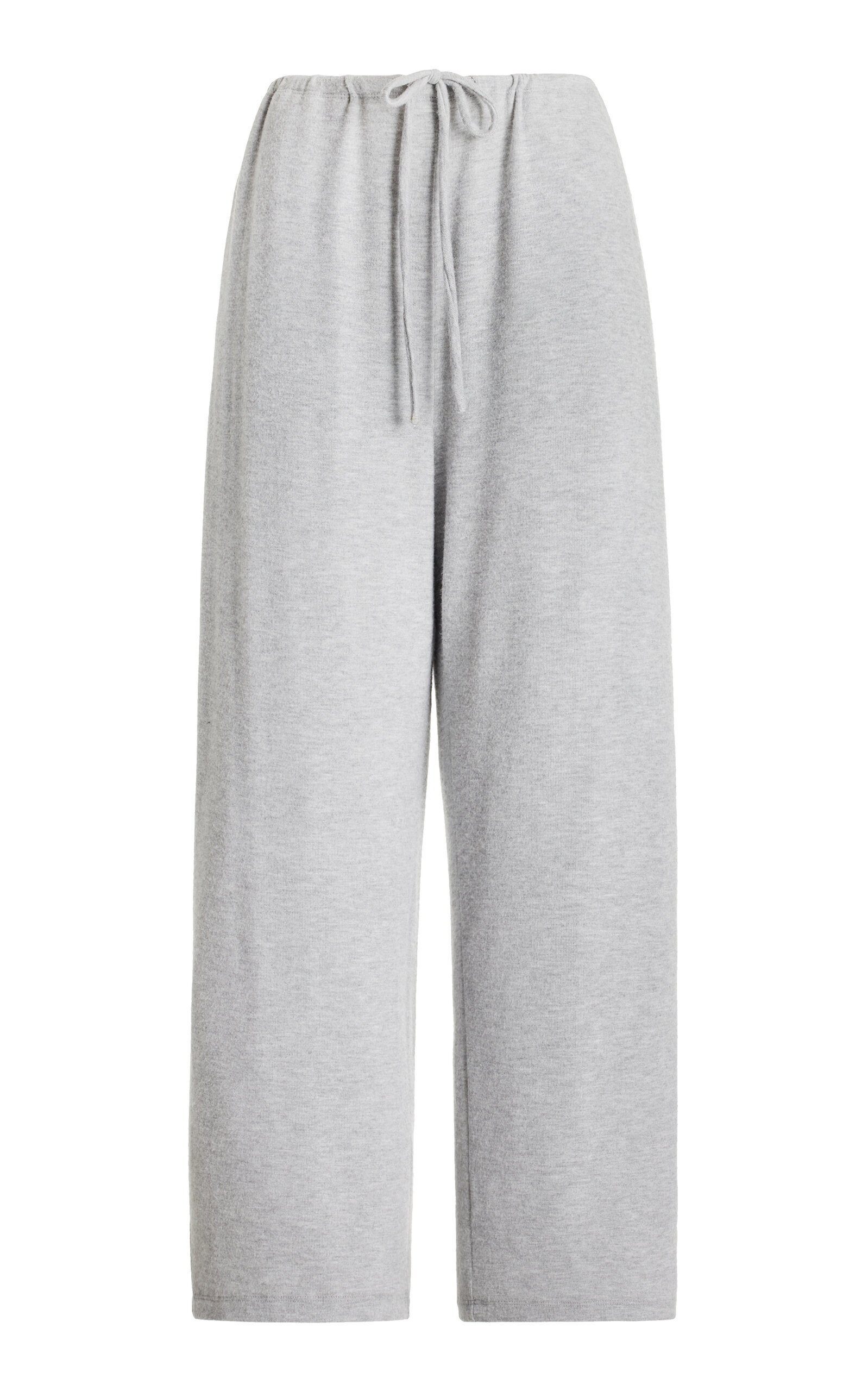 Leset - Lauren Cropped Drawstring Pants - Grey - L - Moda Operandi | Moda Operandi (Global)