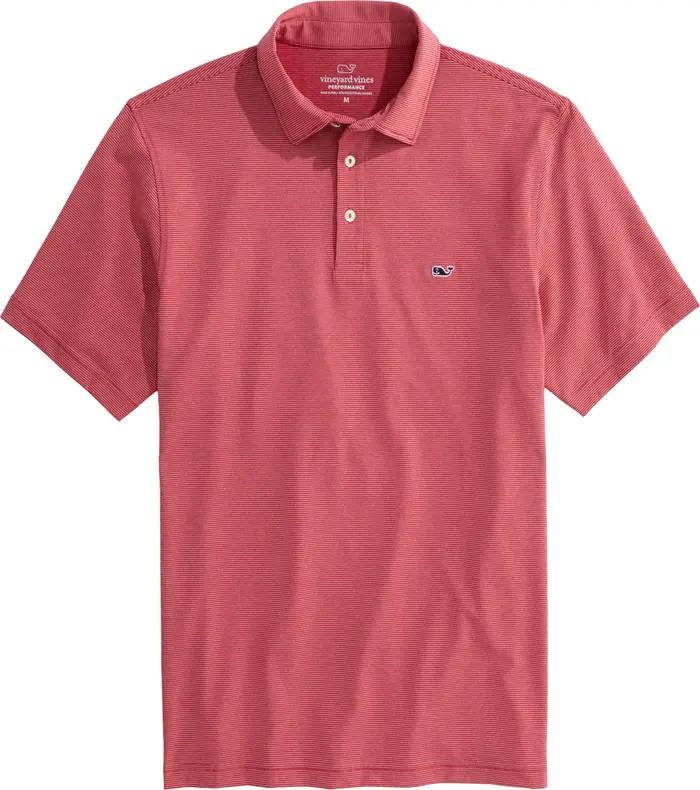 vineyard vines St. Jean Stripe Sankaty Performance Polo | Nordstrom | Nordstrom