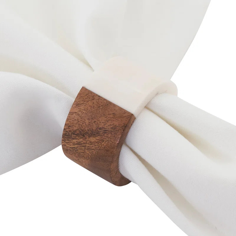 Branwen Resin Napkin Ring (Set of 4) | Wayfair North America