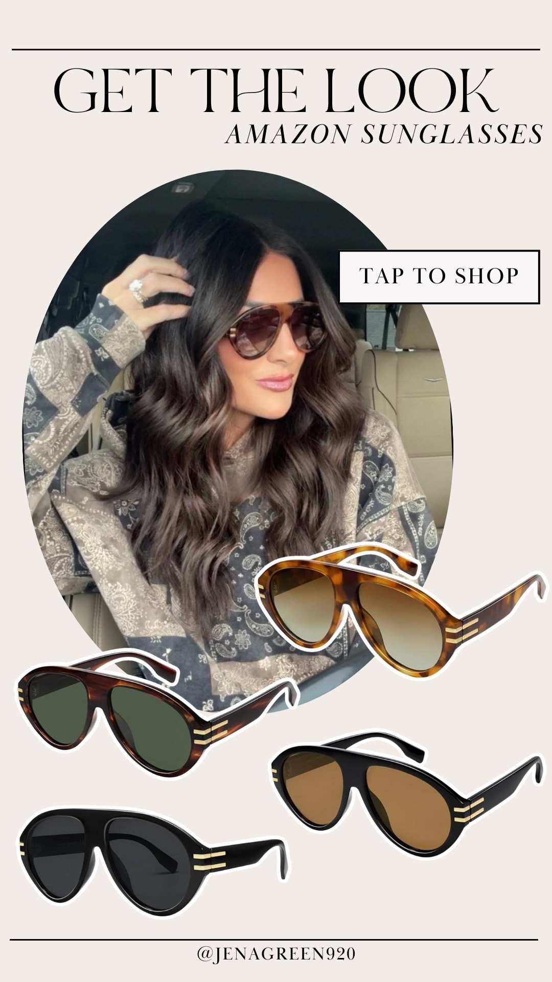 Amazon Aviator Sunglasses | Retro Sunglasses | Oversized Sunglasses

#LTKSeasonal #LTKFindsUnder100 #LTKFindsUnder50