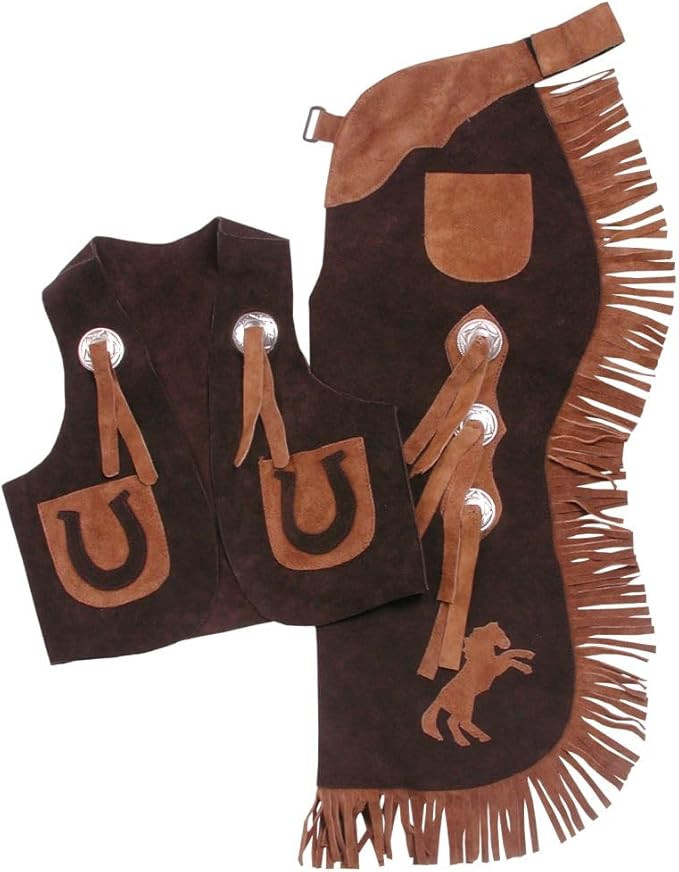 Tough-1 Kids Chap/Vest Set Horseshoes | Amazon (US)