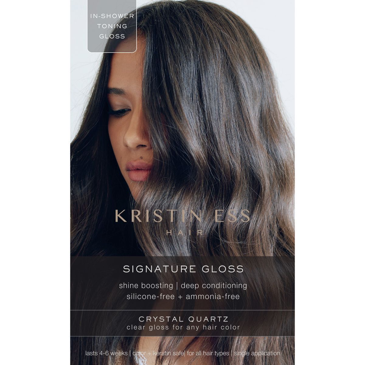 Kristin Ess Signature Hair Gloss Shine Boosting, Tone Enhancing, Silicone Free + Ammonia Free - C... | Target