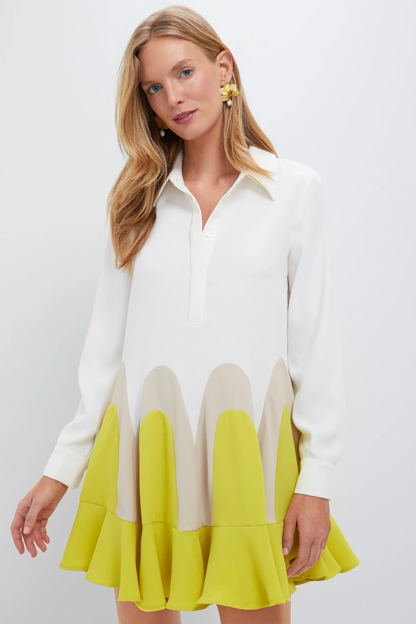 Canary Flounce Nadia Dress | Tuckernuck (US)