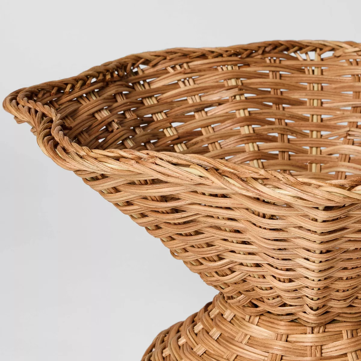 Woven bowl Wavy Rim with Pedestal Base - Threshold™ designed with Studio McGee | Target