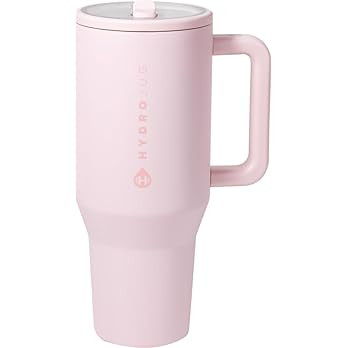 HydroJug Traveler - 40 oz Water Bottle with Handle & Flip Straw - Fits in Cup Holder, Leak Resist... | Amazon (US)