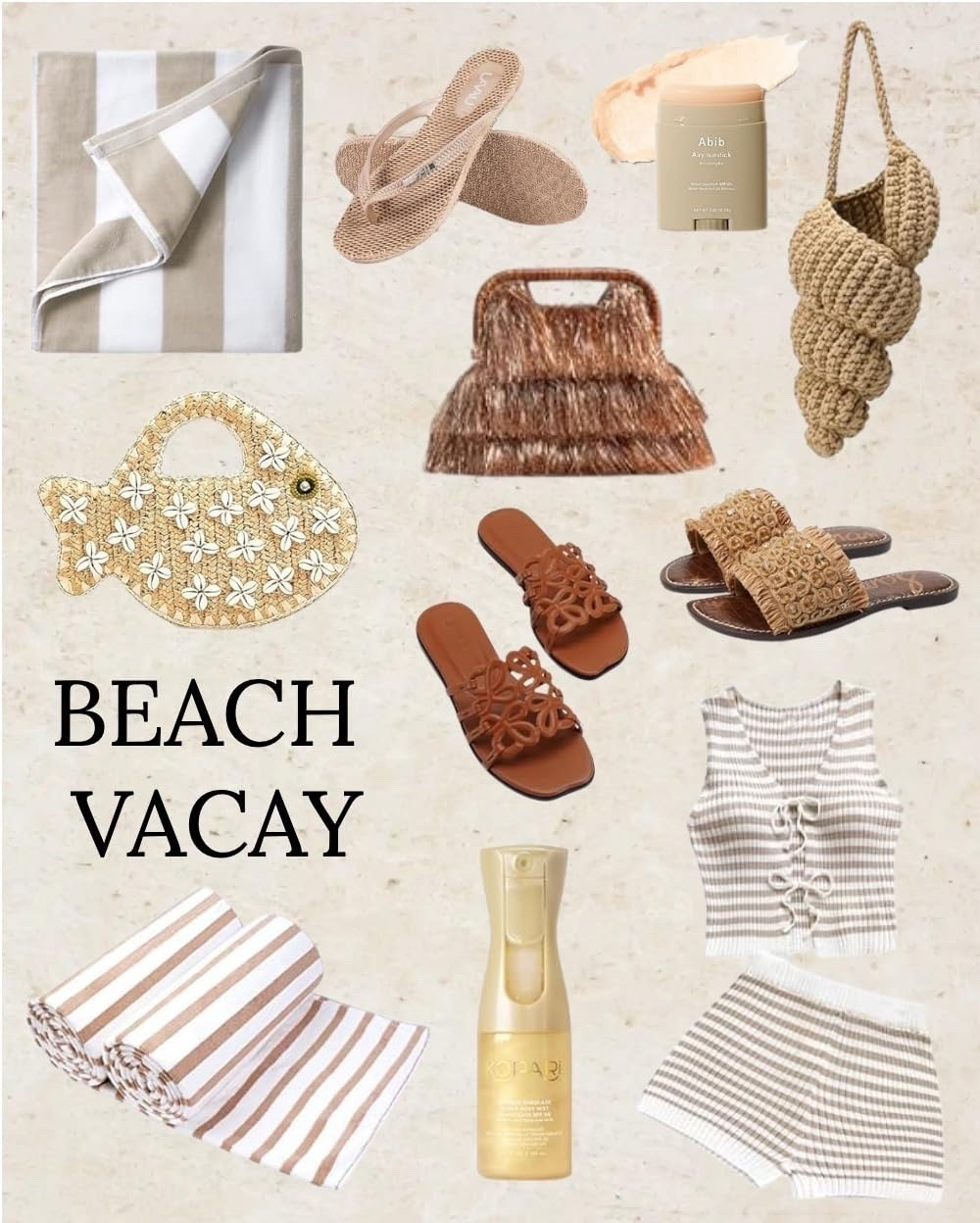 Everything you need for your beach vacay! 🐚

Spring outfit, summer outfit, vacation outfit, travel inspo, travel wear, outfit ideas, beach day

#LTKSeasonal #LTKTravel #LTKSwim