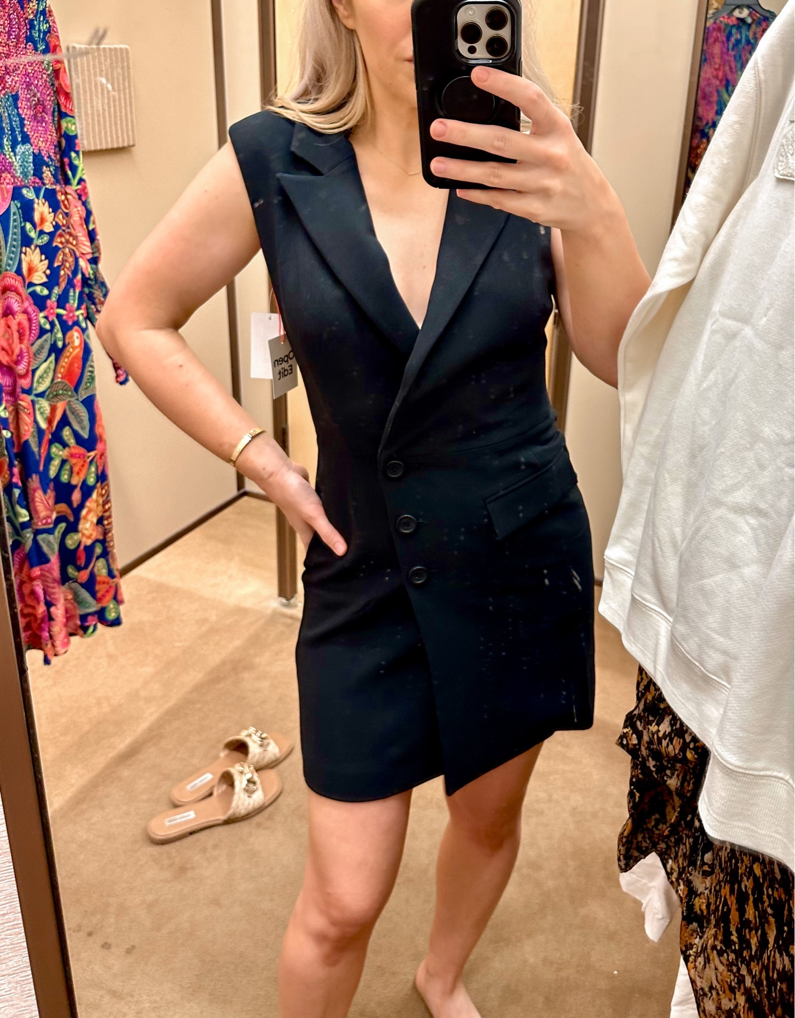 Zara sleeveless blazer store dress