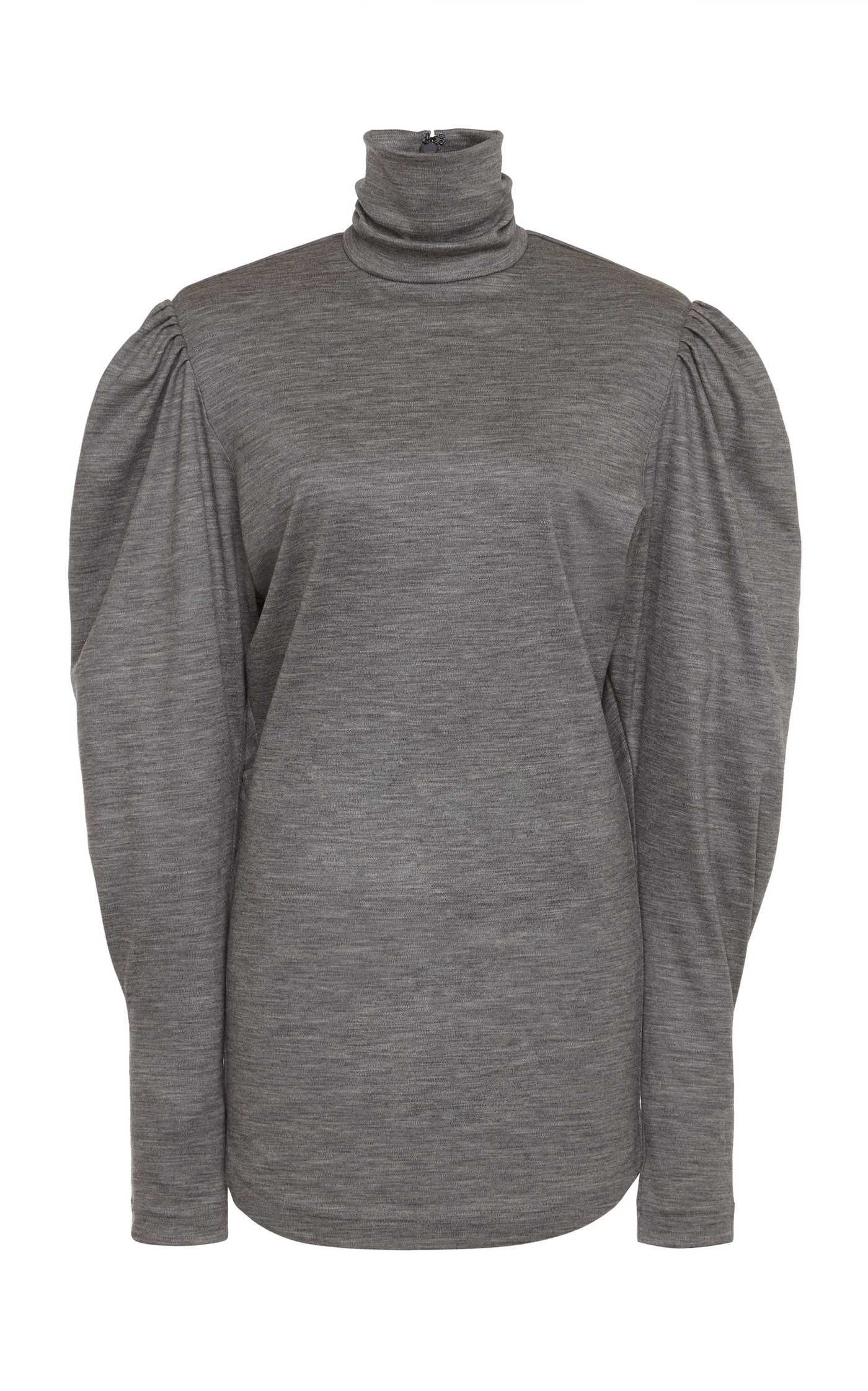 Gavina Puff-Sleeve Jersey Turtleneck Top | Moda Operandi (Global)