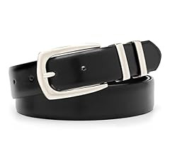 WHIPPY Women's Leather Belts for Jeans Pants Fashion Ladies Belt Gold Buckle Belts for Women | Amazon (US)