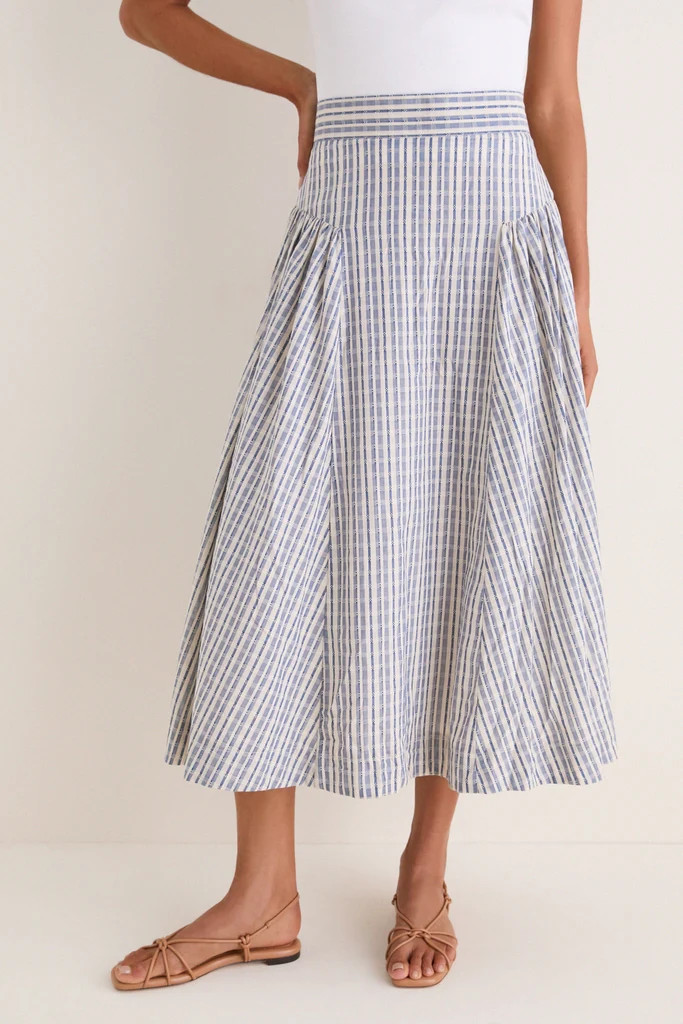 Dobby Stripe Fairchild Skirt | Tuckernuck (US)