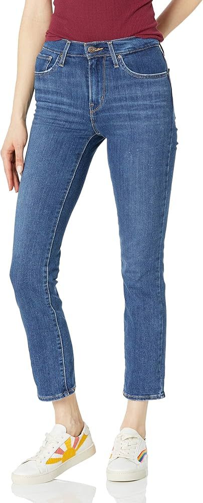 Levi's Women's 724 High Rise Straight Jeans | Amazon (US)