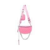 Steve Madden womens Possess Steve Madden POSSESS Quilted Convertible Crossbody, Hot Pink, One Siz... | Amazon (US)