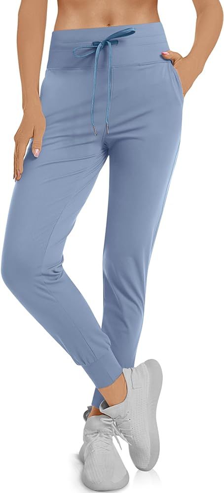 TARSE Women's Jogger Pants with Pockets and Drawstring Lounge Running Sweatpants | Amazon (US)