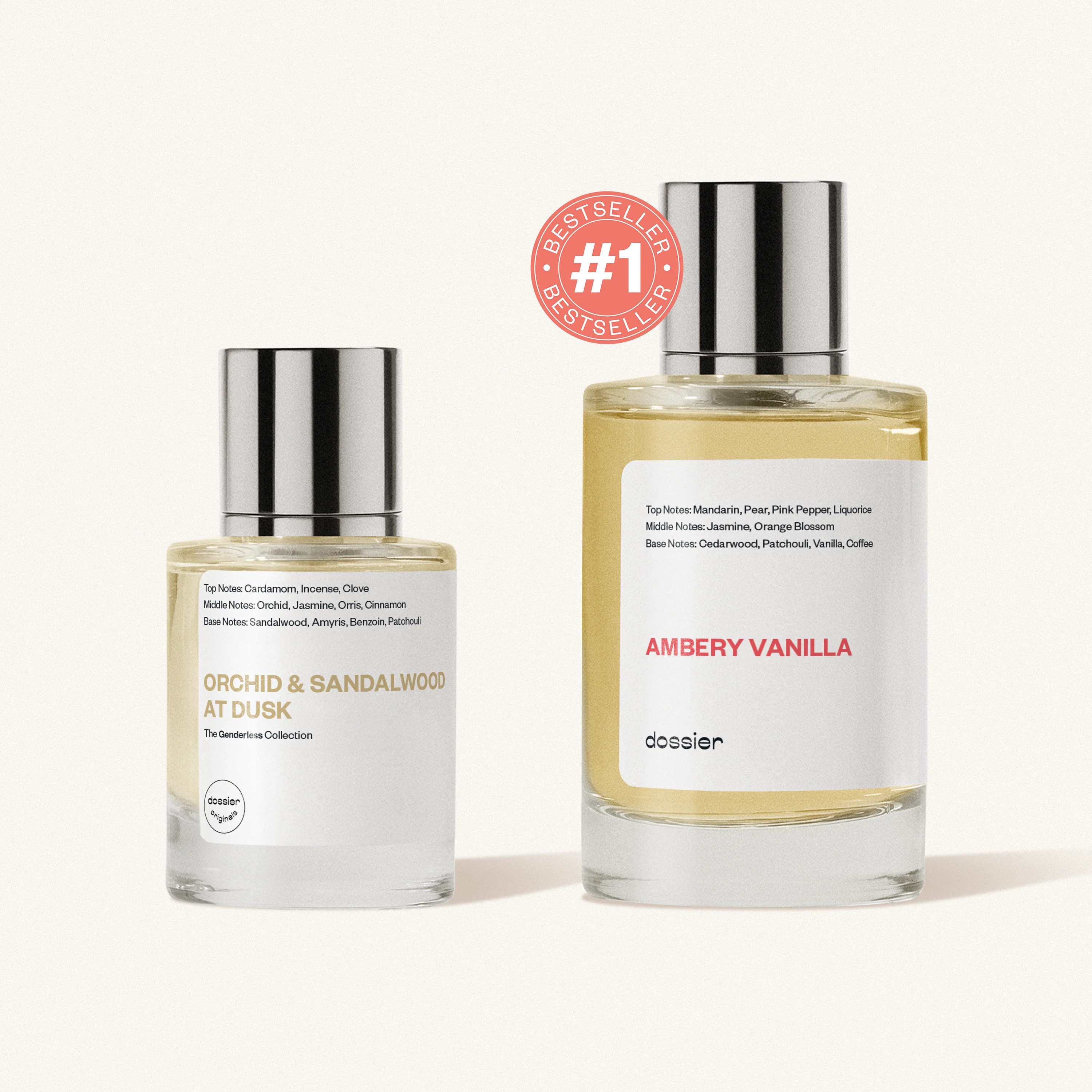 TT Exclusive Bundle #6, Ambery Vanilla 100ml, Orchid & Sandalwood at Dusk | Dossier